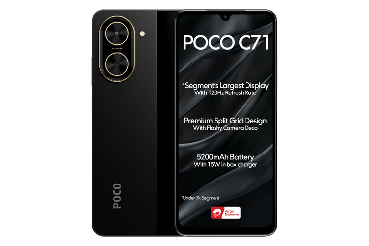 شیائومی مدل Poco C71 دو سیم کارت ظرفیت 64 گیگابایت و رم 3 گیگابایت